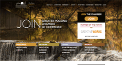 Desktop Screenshot of greaterpoconochamber.com